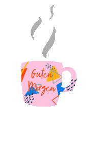 Coffee Tasse Sticker by POLA Magazin
