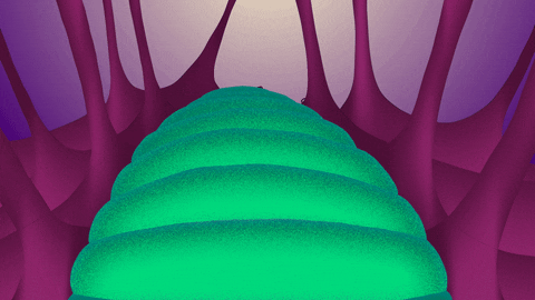 Forest Snail GIF by melindeer