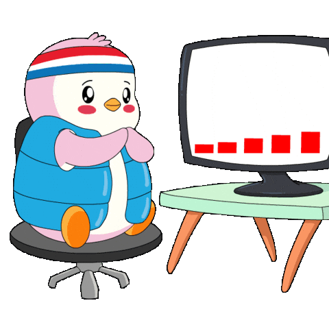 Money Invest Sticker by Pudgy Penguins