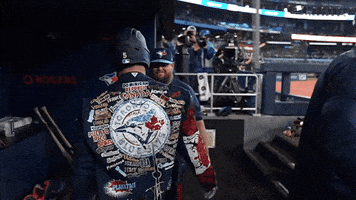 Blue Jays Hug GIF by Toronto Blue Jays