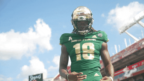 College Football GIF by USF Athletics
