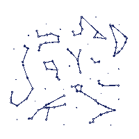 Milky Way Space Sticker by Leaves and Clouds