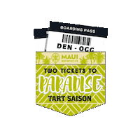 Tartsaison Sticker by Maui Brewing Co.