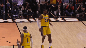 High Five Regular Season GIF by NBA