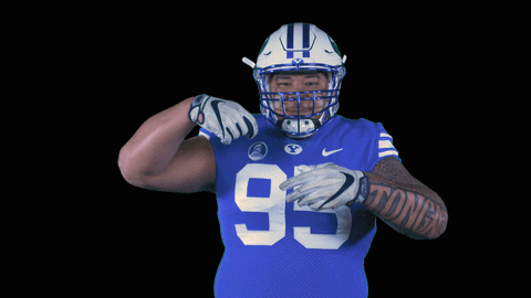 Gocougs Byufootball GIF by BYU Cougars