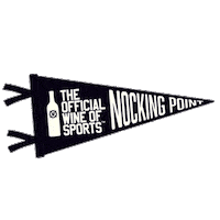 Wine Pennant Sticker by nockingpoint