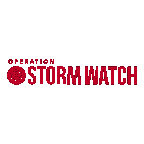 Hurricane Storm Watch Sticker by @wild955fm