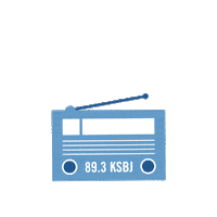 Radio Sticker by KSBJ
