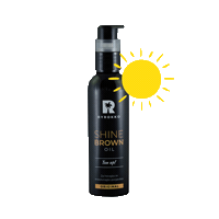 Sun Tanning Sticker by ByRokko