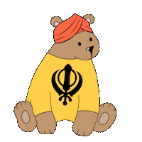 Bear Sikh Sticker by UCLA