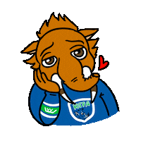 Mammoth Sticker by Hockey club UGRA