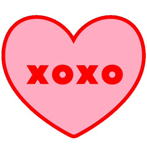 Heart Xoxo Sticker by Glamour