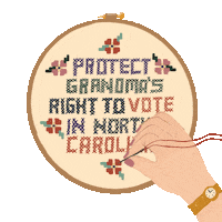 North Carolina Vote Sticker by Creative Courage
