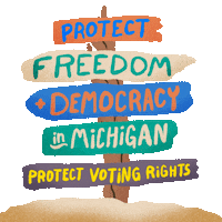 Use Your Voice Vote Sticker by Creative Courage