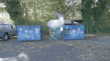 hotcountryknights smoke smoking cloud trash GIF