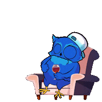 Crypto Wine Sticker by BigBrains