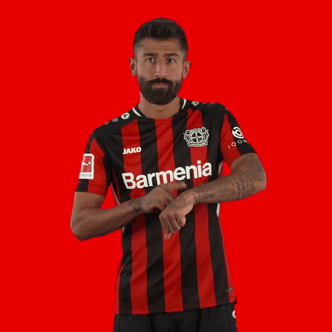 Kerem Demirbay Time GIF by Bayer 04 Leverkusen