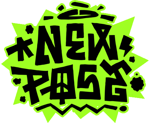 New Post Funk Sticker