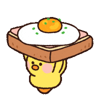 Breakfast Lunch Sticker by LINE FRIENDS