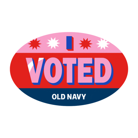 Vote Election Sticker by Old Navy