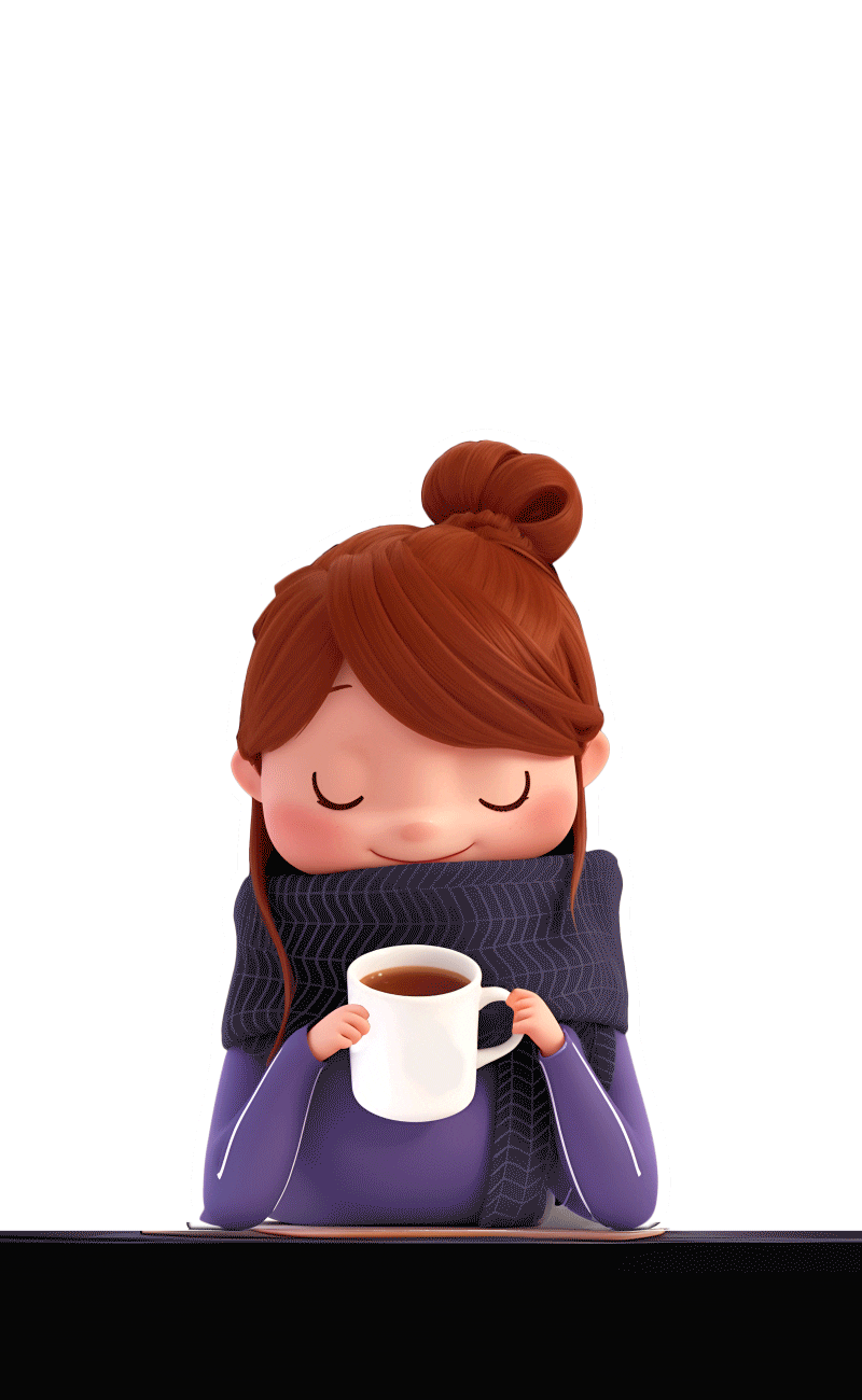 Termegraphic giphyupload mug be happy drink coffee Sticker
