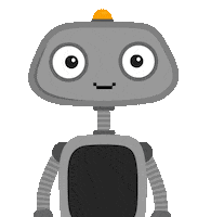 Robot What Sticker by cabuu