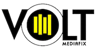 voltmediafix logo animated energy volt Sticker