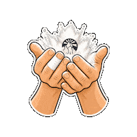 Hand Tape Sticker by KletterRetter