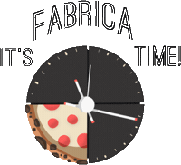 fabricapizza fabricapizza Sticker