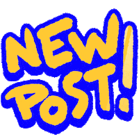 New Post Sticker by Romain Digue