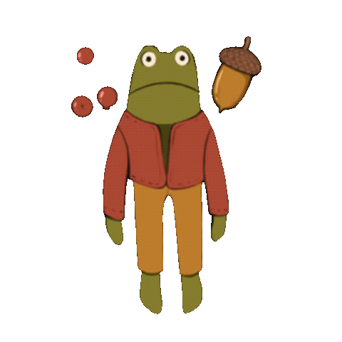 Forest Frog Sticker