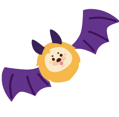 Halloween Bat Sticker by firstbank.tw