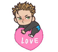 Hachi Love Sticker
