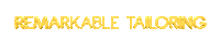 Remarkable Tailoring Sticker by Melik Kam