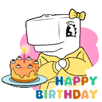 Happy Birthday Party Sticker by Ordinary Friends