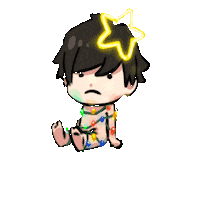 Sad Face Sticker