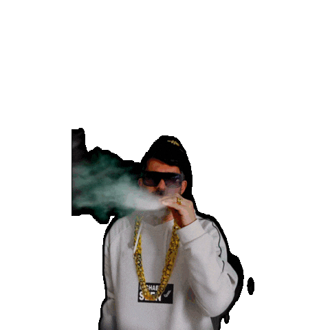 Vaper Sticker by Michael Seen