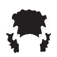 Halloween Hair Sticker by overtonecolor