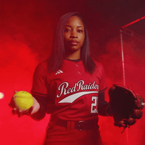 Alana Johnson GIF by Texas Tech Softball