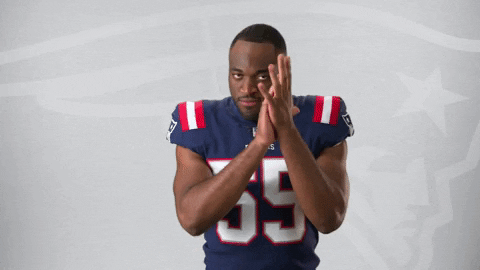 Proud Of You Applause GIF by New England Patriots