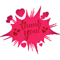 Thank You So Much Love Sticker