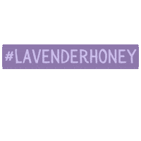Honey Lavender Sticker