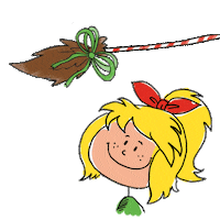 bibi blocksberg christmas Sticker by Kiddinx