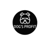 dogsprofit heart dog sticker puppy Sticker