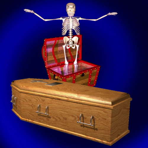 Social Security Skeleton GIF