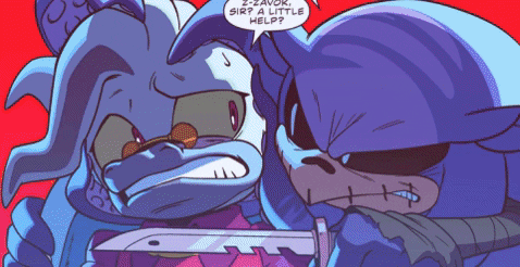 CherryBlamp giphygifmaker sonic sonic the hedgehog villain GIF