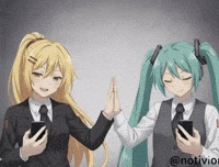 High Five Hold On GIF