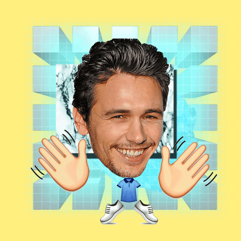 James Franco Reaction GIF by Anne Horel