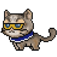 Cat Watching Sticker
