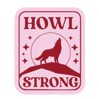 University Wolfpack Sticker by AUK